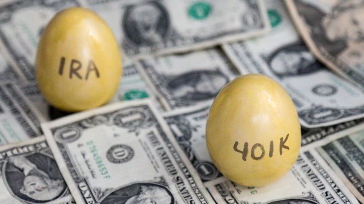 Indirect and direct rollovers often see retirement funds moved from 401(k)s to IRAs.